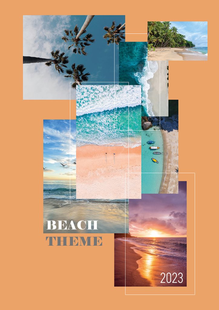 moodboard plage