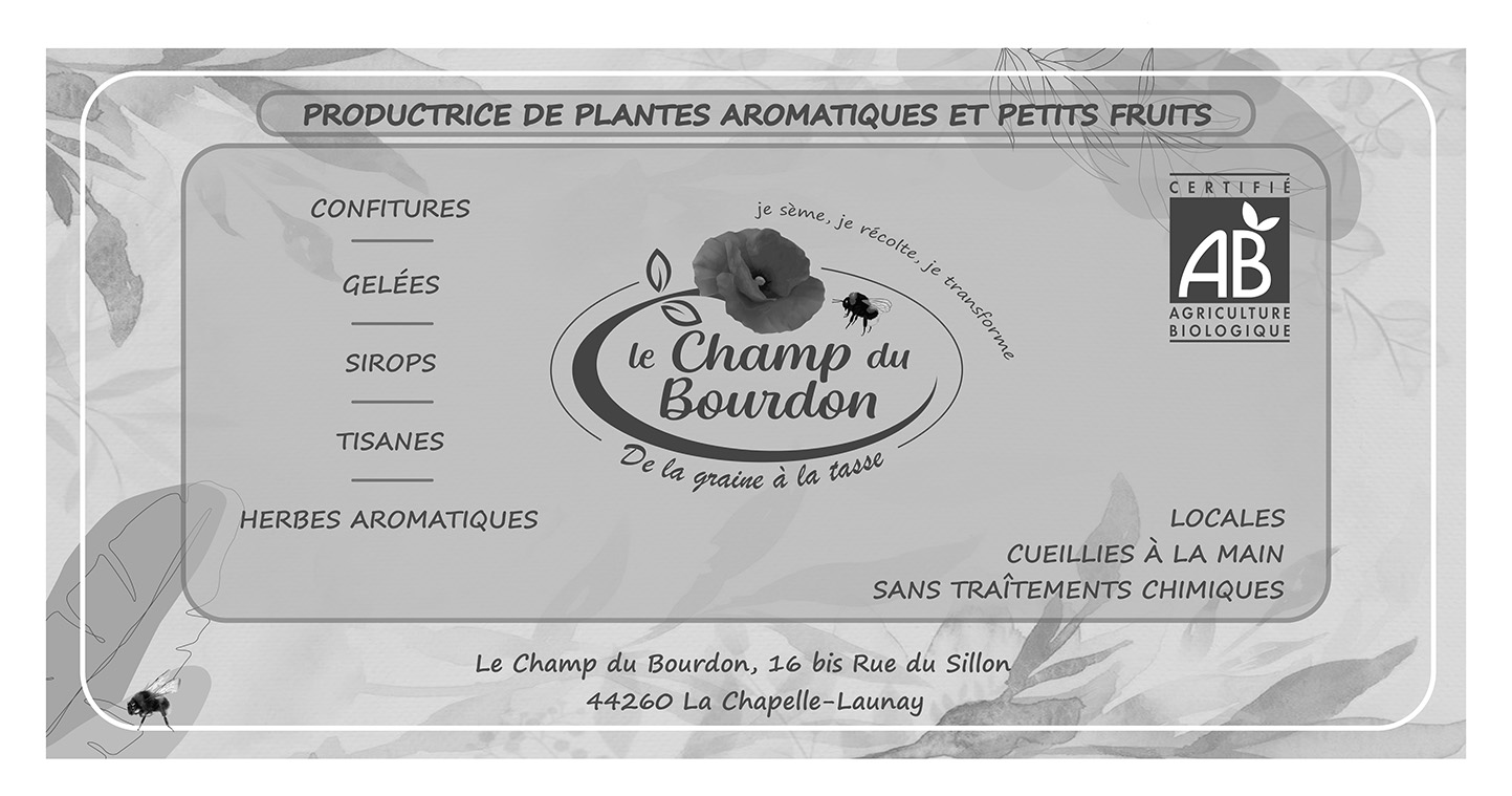banderole le champ du bourdon