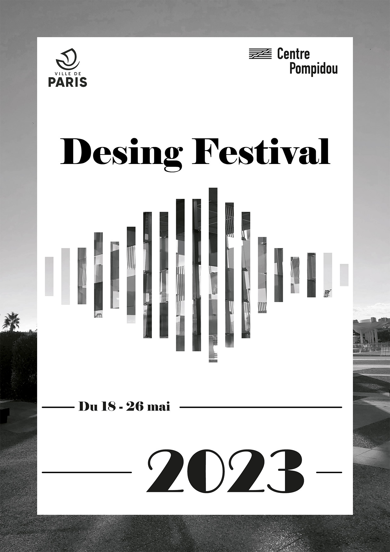 affiche pompidou
